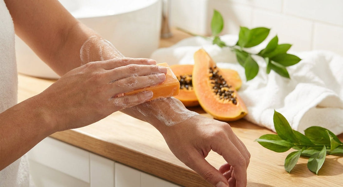 How to use papaya soap for an even skin tone