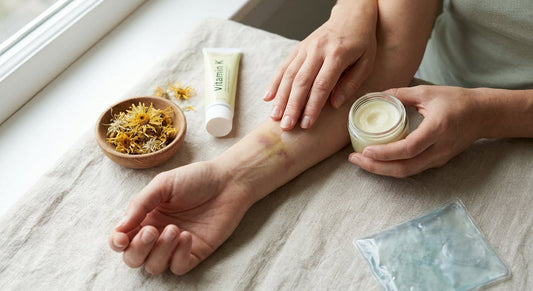 How to fade dark marks left by a bruise
