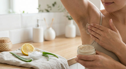 How to fade dark underarms caused by deodorant