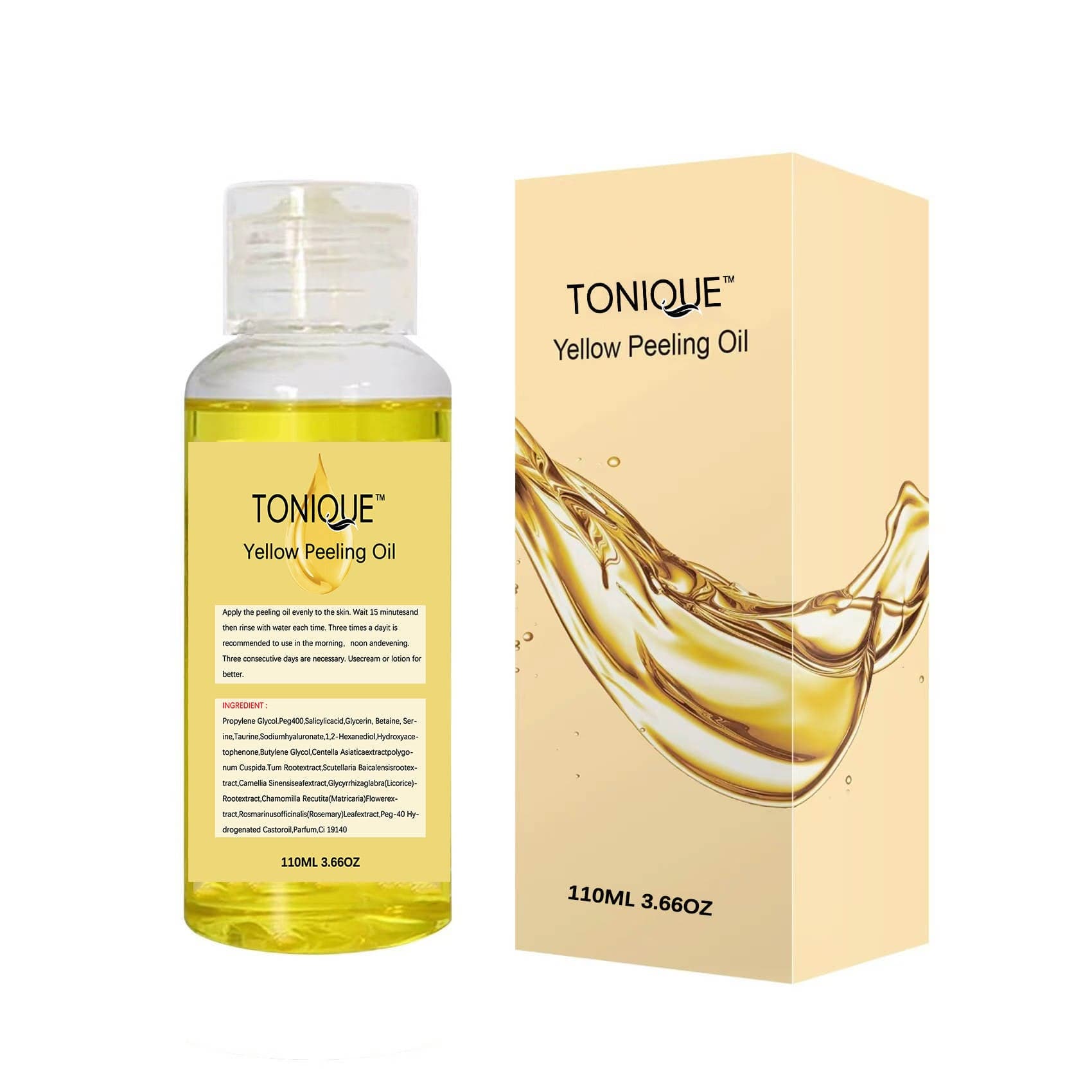 Peeling Oil for Body with Sepiwhite - Tonique Skincare