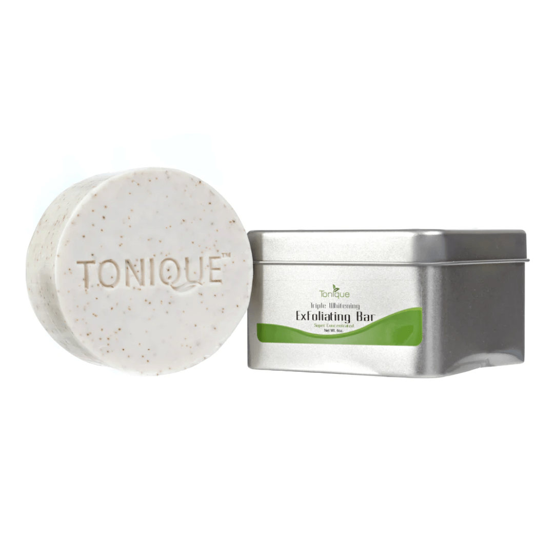 Triple Whitening Exfoliating Bar (New fresh scent and larger size) - Tonique Skincare