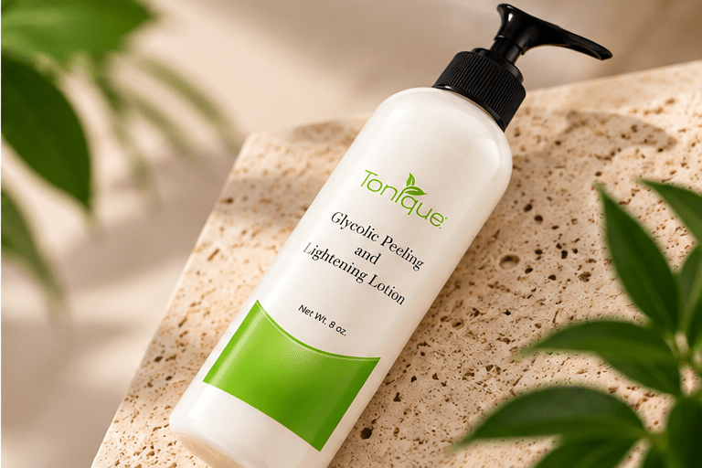 Glycolic Peeling and Lightening Lotion - Tonique