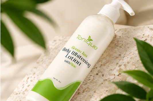 Green Tea Moisturizing Body Lightening Lotion - Tonique