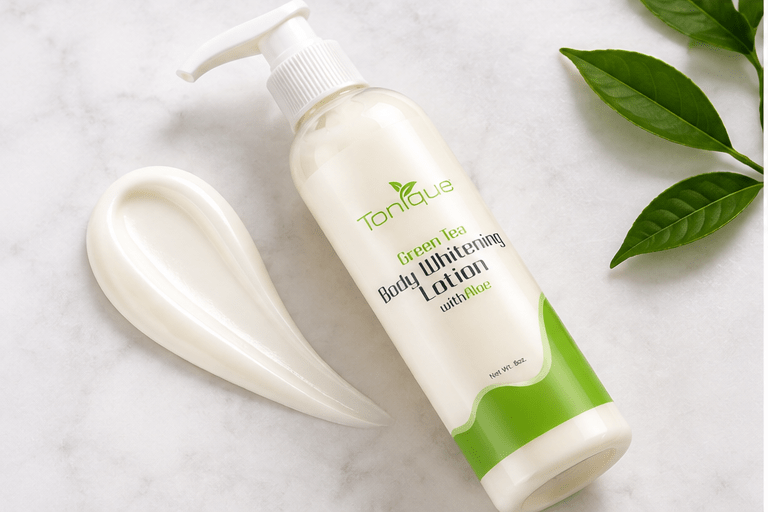 Green Tea Moisturizing Body Lightening Lotion - Tonique