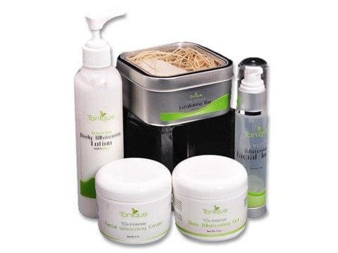 The Color Me Beautiful Face and Body Whitening Package - Tonique Skincare