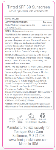 Tinted Brightening Sunscreen